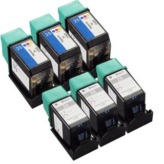 Sophia Global Remanufactured Black/ Color Hp 26 And Hp 25 Ink Cartridge Replacements (set Of 6)