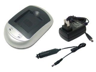 Sony Cybershot DSC S780 Digital Camera Battery Charger   TechFuel® AC & DC Compatible Desktop Battery Charger  Camera & Photo