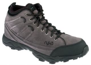 RYKA Womens Outdoor Boot Carbon Grey Suede/Black Boots shoe Sz 9.5 Shoes