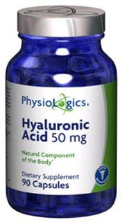Physiologics   Hyaluronic Acid 50 mg   90 caps Health & Personal Care
