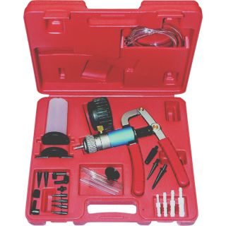 Hand Vacuum and Pressure Pump Tester Kit — 1 Cu. In./Stroke Pump Rating  Brake Repair