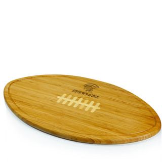 Picnic Time Kickoff Norfolk State University Spartans Engraved Natural Wood Cutting Board