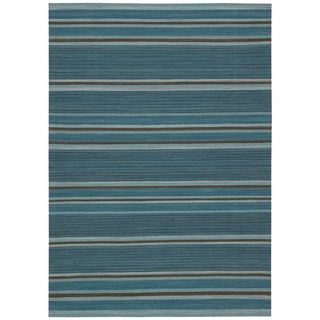 Kathy Ireland Home Griot Turquoise Rug By Nourison (26 X 4)