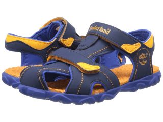 Timberland Kids Splashtown Closed Toe Sandal Boys Shoes (Navy)