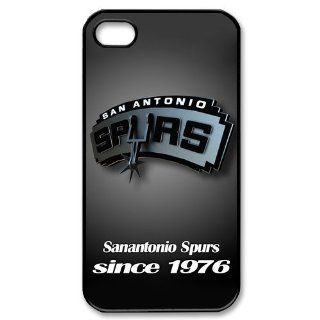 San Antonio Spurs Iphone 4/4s Case Special Design NBA Logo Iphone 4/4s Cases Cover 1aa787 Cell Phones & Accessories