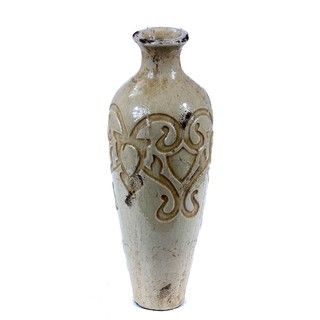 Privilege White Medium Decorative Ceramic Vase