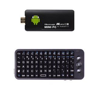 Rikomagic Android 4.1 Dual Core Mini PC MK802 IIIS 4G + 2.4G RF Mini Wireless Air Mouse Computers & Accessories