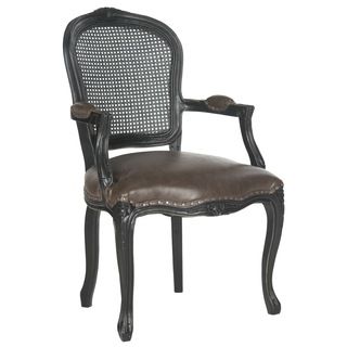 Safavieh Mckenna Antique Brown Arm Chair
