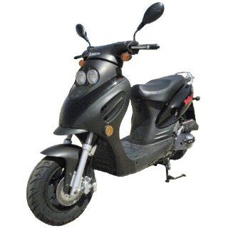 Dash TPGS 804 Gas 49cc Moped Scooter w/ Rear Mounted Storage Trunk  Sports Scooters  Sports & Outdoors