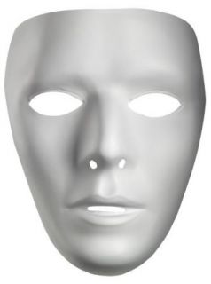 Blank Male Mask Costume Masks Clothing