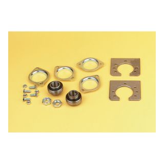Azusa Go-Kart Live Axle Bearing Kit for 1in. Axle with 2-Hole Flangettes  Axles   Components