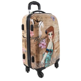 Nicole Lee Tina 21 inch Carry on Hardside Spinner