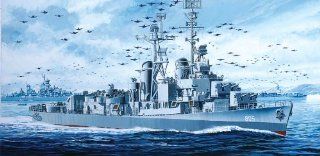 Dragon Models 1/350 U.S.S. Chevalier DD 805, 1945, Gearing Class Destroyer Smart Kit Toys & Games