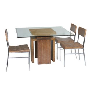 Allan Copley Designs Sebring Dining Table 30505 04 MO / 30505 04 CG Finish W