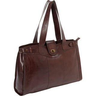 Franklin Covey Vintage Leather Laptop Tote
