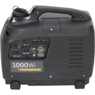 Powerhouse Inverter Generator — 1000 Surge Watts, 900 Rated Watts, CARB-Compliant, Model# 61356  Inverter Generators