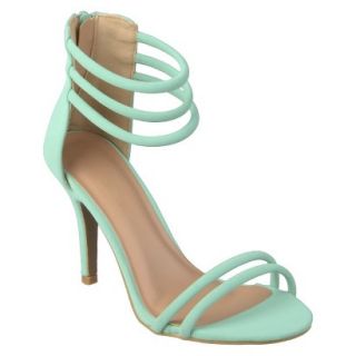 Womens Journee Collection Sandals   Mint 7.5