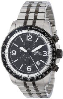 Invicta Men's 15143 Specialty Chronograph Black Dial Two Tone Watch Watches