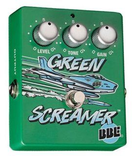 BBE Green Screamer Vintage 808 Overdrive Guitar and Bass Pedal Musical Instruments