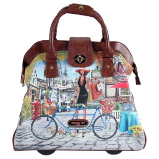 Nicole Lee Cheri Bicycle Rolling Business Special Print Edition Tote