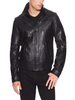 Leather Aviator Jacket by Rogue