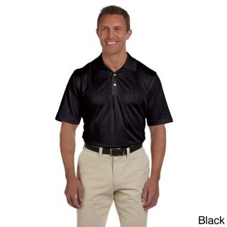 Ashworth Ashworth Mens Performance Texture Polo Shirt Black Size XXL