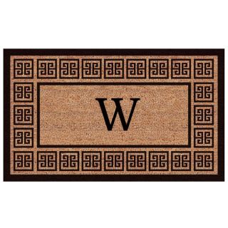 The Grecian Extra thick Monogrammed Doormat (16 X 26)