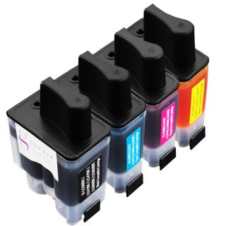 Sophia Global Compatible Ink Cartridge Replacement For Brother Lc41 (1 Black, 1 Cyan, 1 Magenta, 1 Yellow)