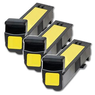 Hp Cb382a (hp 824a) Compatible Yellow Toner Cartridge (pack Of 3)
