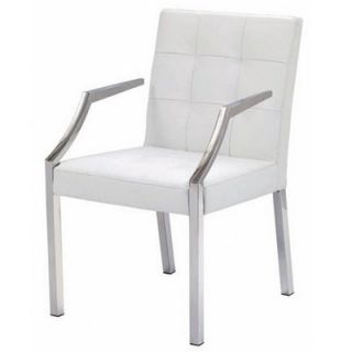 Nuevo Paris Arm Chair HGTA Paris Upholstery White Leather