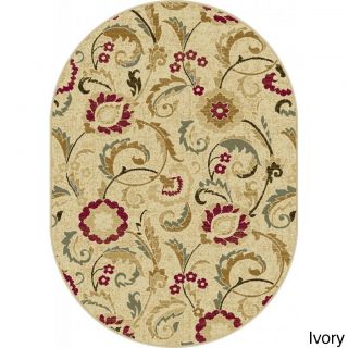 Lagoon Oval Transitional Area Rug (53 X 73)