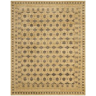 Safavieh Hand knotted Marrakech Ivory/ Blue Wool Rug (8 X 10)