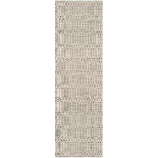 Safavieh Hand woven Sumak Grey Wool Rug (23 X 8)