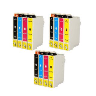 Replacement Epson 69 T069 T069120 T069220 T069320 T069420 Compatible Ink Cartridge (pack Of 12 3k/3c/3m/3y)