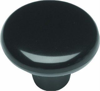 Hickory Hardware P818 BL 1 1/2 Inch Midway Knob, Black   Cabinet And Furniture Knobs  