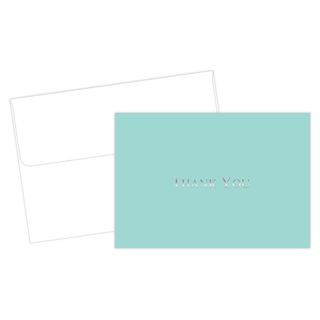 Bella Blue Thank You Note Cards (20 Count)