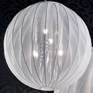Masiero Tessuti Sphere 4 Light Medium Globe Pendant SPHERE S4 50 Shade Finish