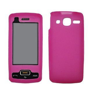 Pink Soft Silicone Gel Skin Case Cover for LG Expo GW820 Cell Phones & Accessories