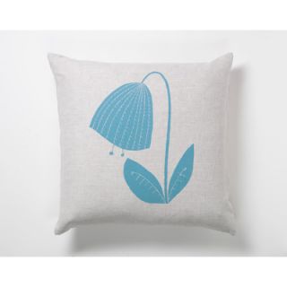 three sheets 2 the wind Bent Tulip Pillow Bent Tulip Pillow Color White, Ink