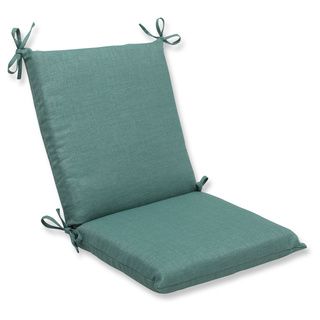 Pillow Perfect Outdoor Green Squared Corners Chair Cushion