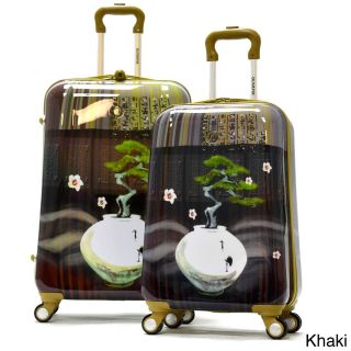 Olympia Arirang Art Series 2 piece Hardside Spinner Luggage Set