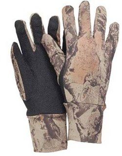 Natural Gear Stretch Fit Camo Gloves  Camouflage Hunting Apparel  Sports & Outdoors