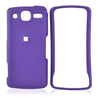 NEW RUBBERIZED PURPLE HARD COVER CASE FOR AT&T LG EXPO GW820 PHONE Cell Phones & Accessories