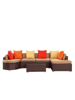 Santa Cruz Sectional Sofa Set by Pearl River Modern CA