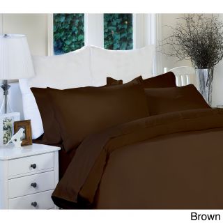 Cathay Home Inc. Ultra Soft 6 piece Sheet Set Brown Size Queen