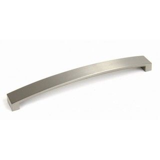 Contemporary 9 1/4 Flat Arch Stainless Steel Finish Cabinet Bar Pull Handle (case Of 25)