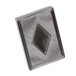 Gliderite 1.375 inch Diamond Series Satin Nickel Square Cabinet Knobs (pack Of 10)