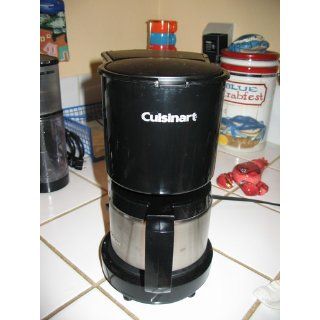 Cuisinart DCC 450BK 4 Cup Coffeemaker with Stainless Steel Carafe, Black Drip Coffeemakers Kitchen & Dining