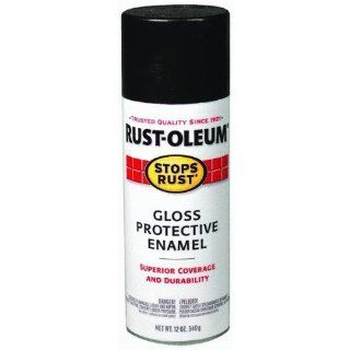 Rust oleum 7786 830 "Stop rust" Gloss Protective Enamel Spray Paint 12 Oz   Smoke Gray  Patio, Lawn & Garden