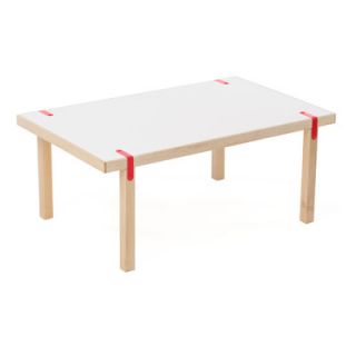 Frame + Panel Helen Coffee Table HCT14R / HCT14B Hardware Finish Red